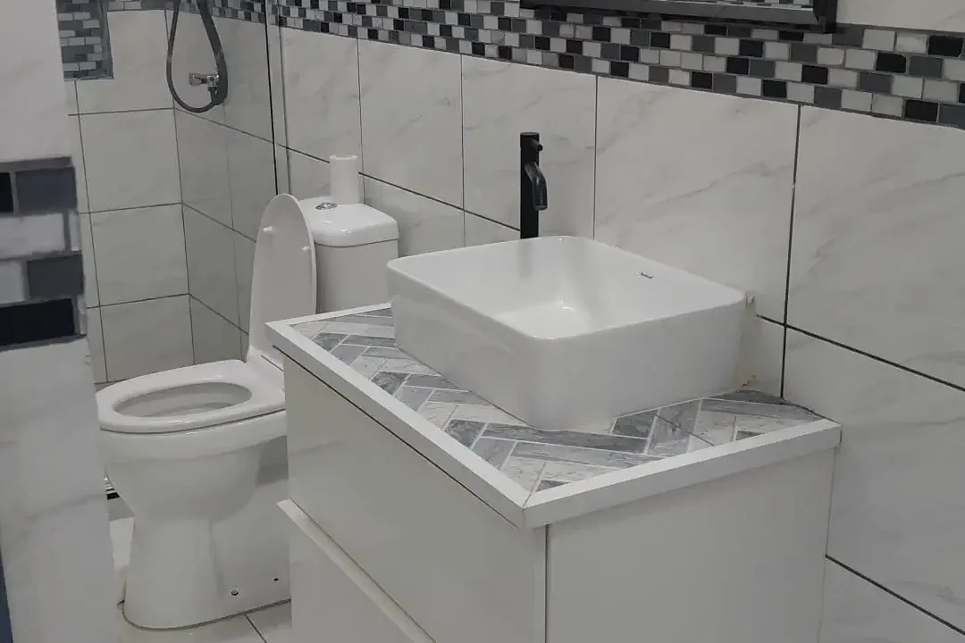 Modern Bathroom at Villa Kalipso