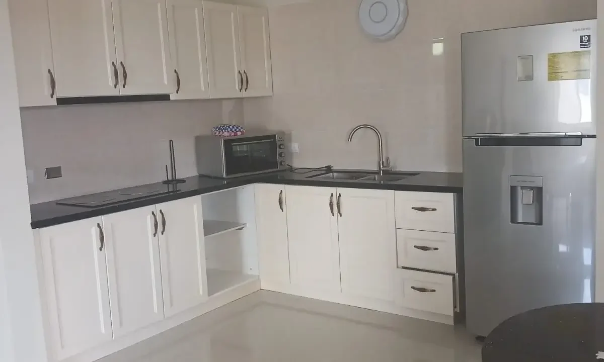 Open Living & Kitchen Area